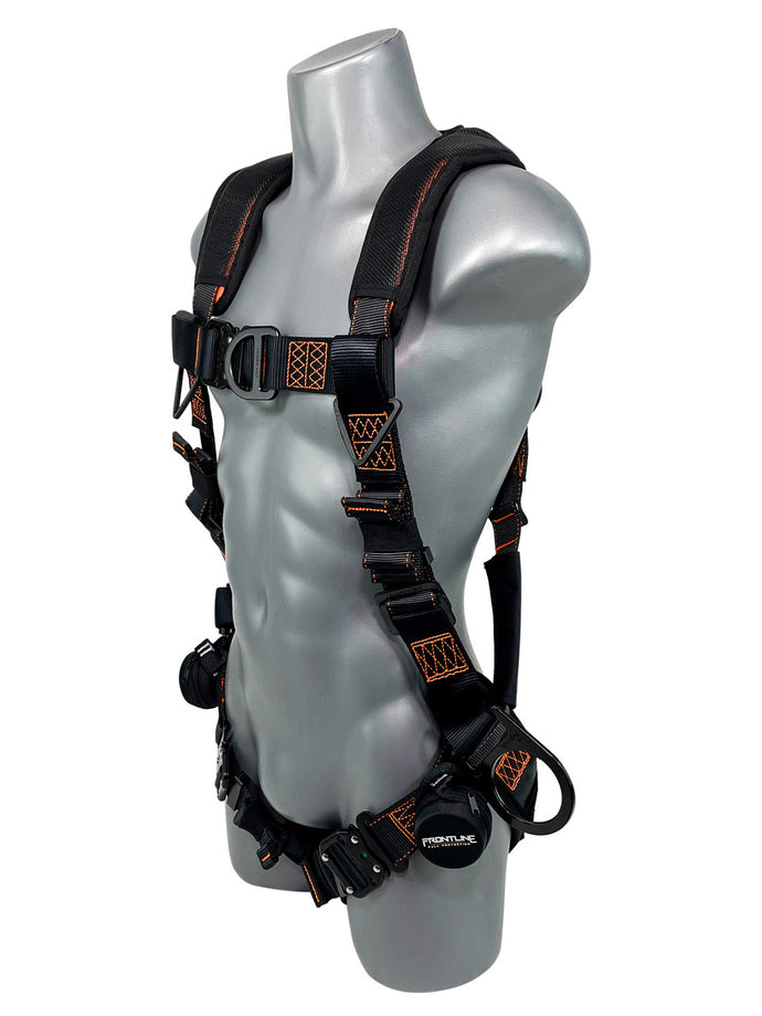 Frontline 105CFTB Combat™ Vest Style Harness with Front Side D-Rings a ...