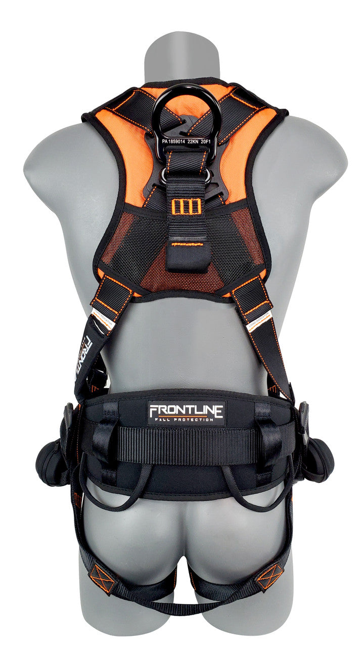 Frontline 110CTB Combat™ Lite Full Body Harness all Aluminum Hardware and Suspension Trauma Straps