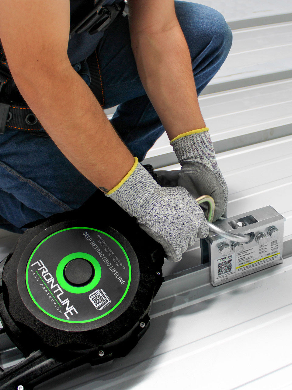 Frontline RO2W 2-Way Standing Seam Roof Anchor