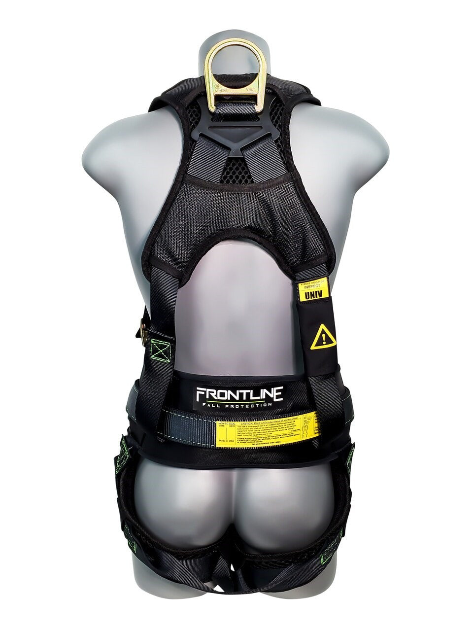 Frontline 350CQC Patriot™ Construction Harness with Airflo™ and Quick Connect Buckles - Made in USA