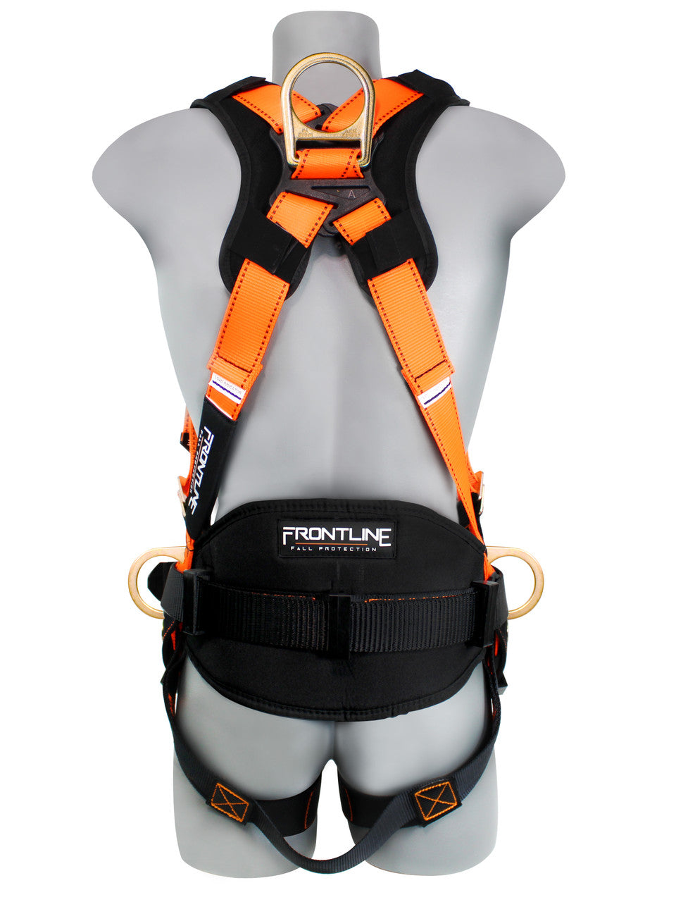 Frontline 50CTB Combat™ Construction Style Full Body Harness with Tongue Buckle Belt & Legs