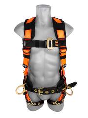Frontline 50CTB Combat™ Construction Style Full Body Harness with Tongue Buckle Belt & Legs