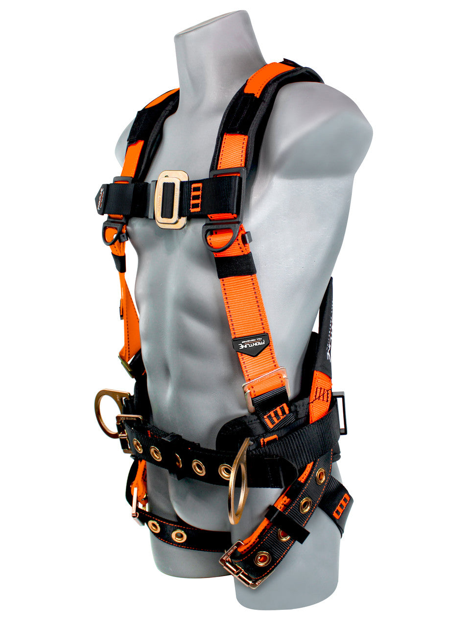 Frontline 50CTB Combat™ Construction Style Full Body Harness with Tongue Buckle Belt & Legs