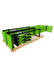 Frontline GUS10 Guardrail System Non-Penetrating Complete 100' Kit - OSHA Compliant