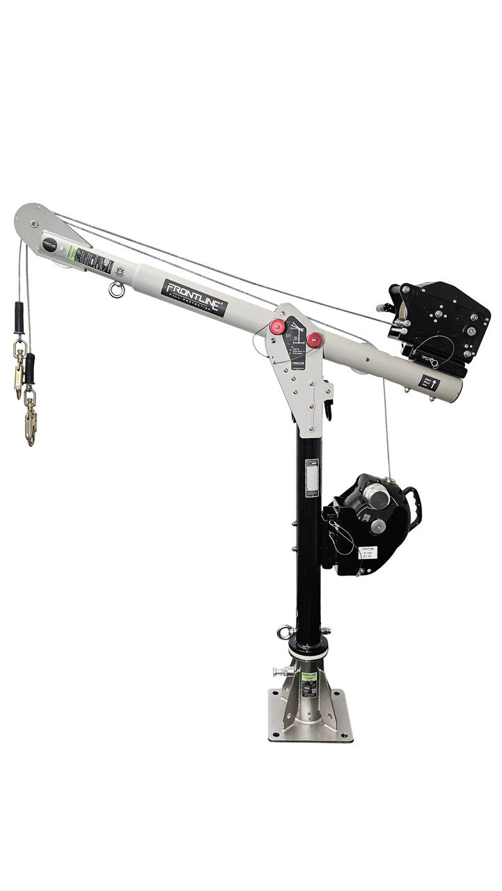 Frontline DAC-FL Confined Space Davit Arm System with Floor Mount