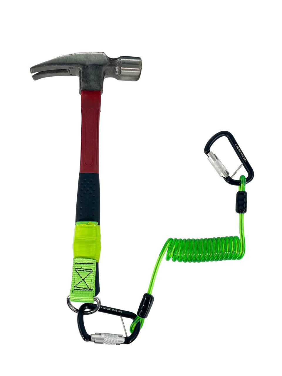 Frontline TLC05 ToolGrip™ Coil Tool Tether 5 lbs with Double Self-locking Aluminum Carabiner