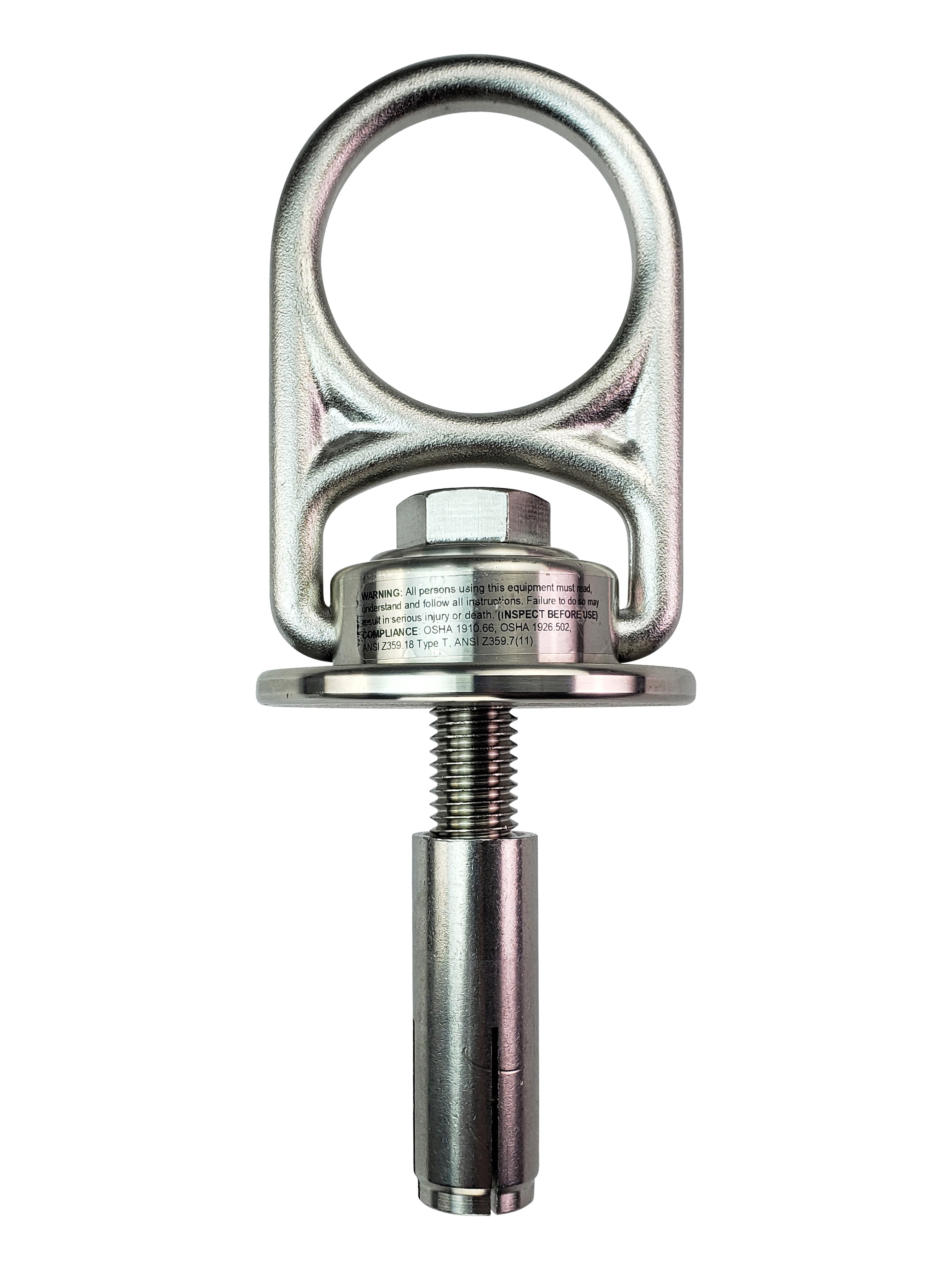 Frontline COM345K-SS MEGA Swivel 5K Stainless Steel Concrete Anchor