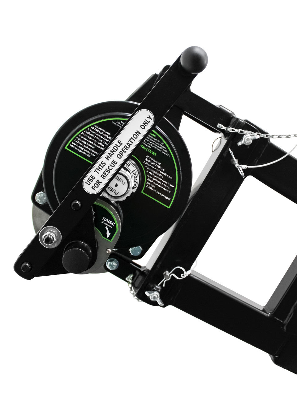 Frontline Fall Protection Rpg50 Frontline DAN75RA-US Patriot™ Confined Space Davit with 50' 3-Way Retr ...