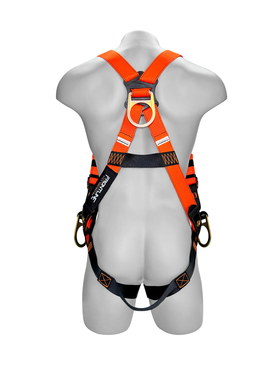 Frontline 100VTB-UN-3D Combat™ Economy Series Full Body Harness with Tongue Buckle Legs (Uni) - 3D Rings