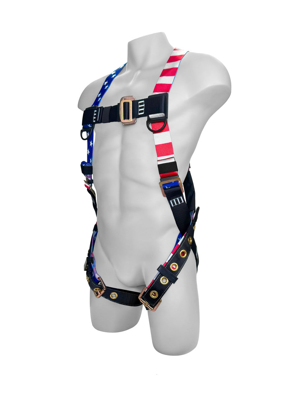 Frontline 100VTB-AM Combat™ American Style Economy Series Full Body Harness with Tongue Buckle Legs (Uni)