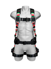 Frontline 110CTB-MX Combat™ Mexican Style Full Body Harness with Aluminum Hardware and Suspension Trauma Straps