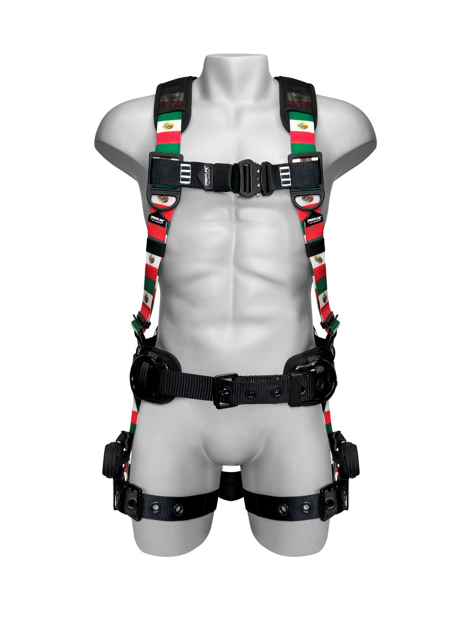Frontline 110CTB-MX Combat™ Mexican Style Full Body Harness with Aluminum Hardware and Suspension Trauma Straps