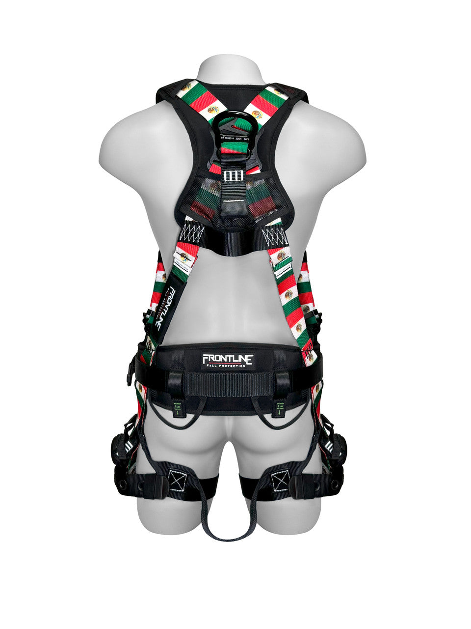 Frontline 110CTB-MX Combat™ Mexican Style Full Body Harness with Aluminum Hardware and Suspension Trauma Straps