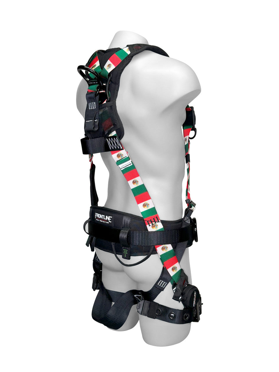 Frontline 110CTB-MX Combat™ Mexican Style Full Body Harness with Aluminum Hardware and Suspension Trauma Straps