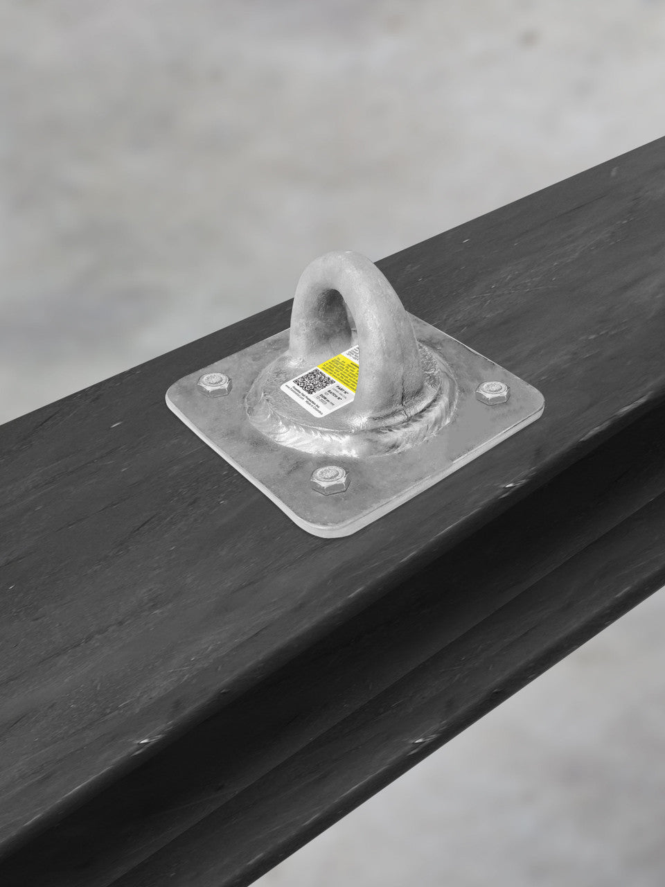 Frontline COP02-10K-CAL Concrete and Steel 10k Lbs HDG Reusable Anchor Plate - CAL-OSHA