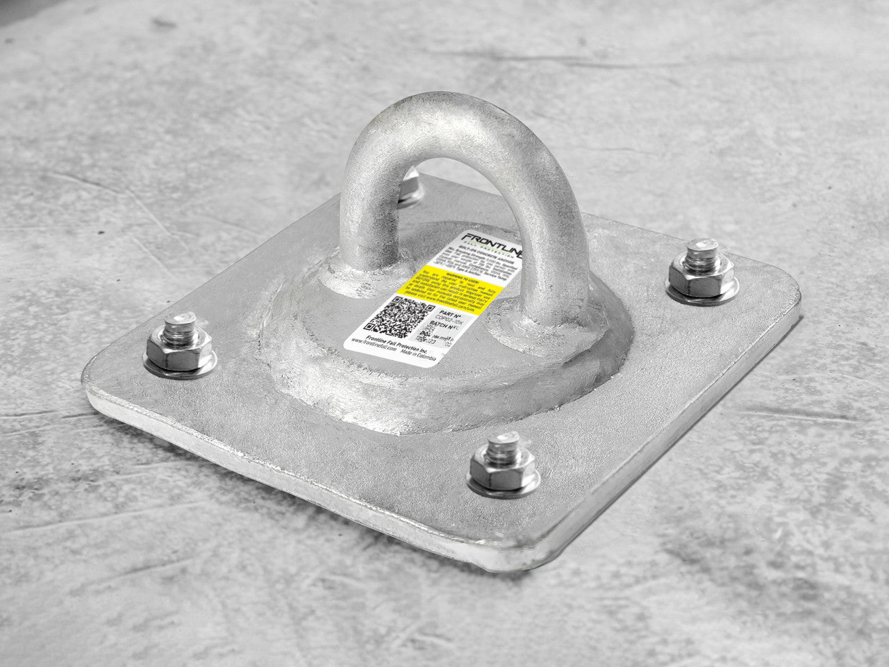 Frontline COP02-10K Concrete and Steel 10k Lbs Reusable Anchor Plate