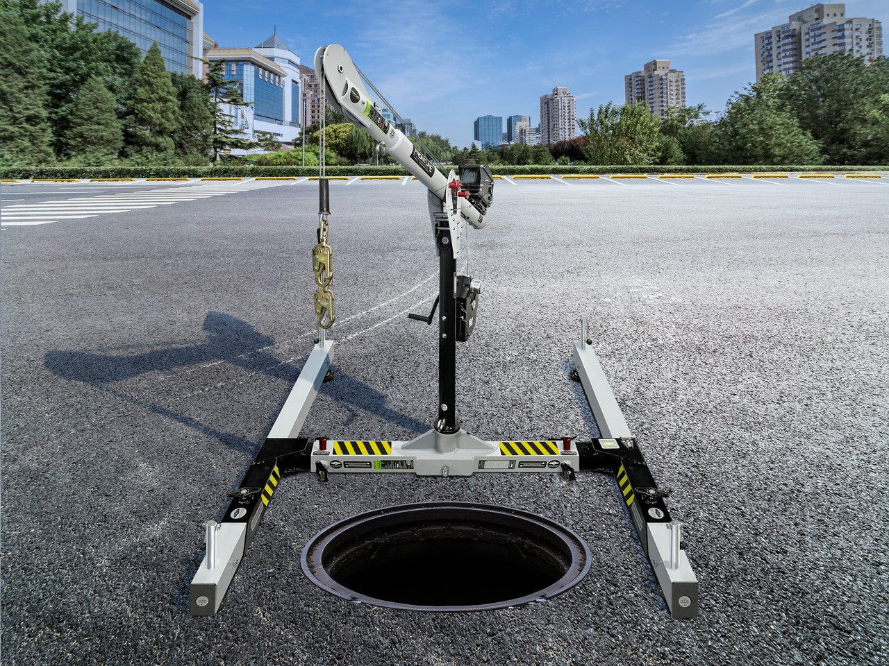 Frontline DAC-HB Confined Space Davit Arm System with H-Base