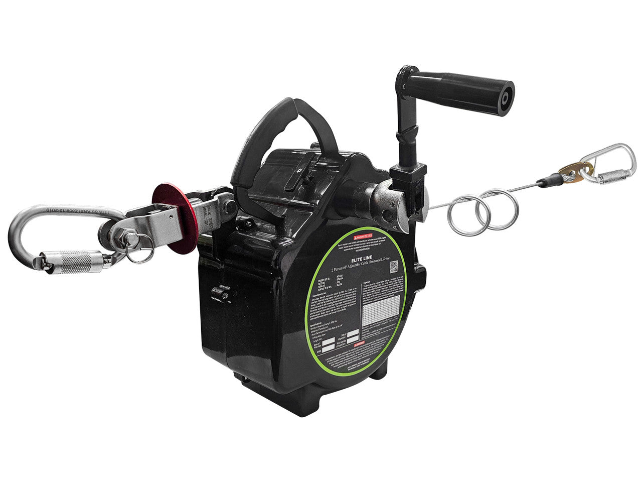 Frontline HCLL260 Elite Two Person 60' Temporary Horizontal Lifeline System