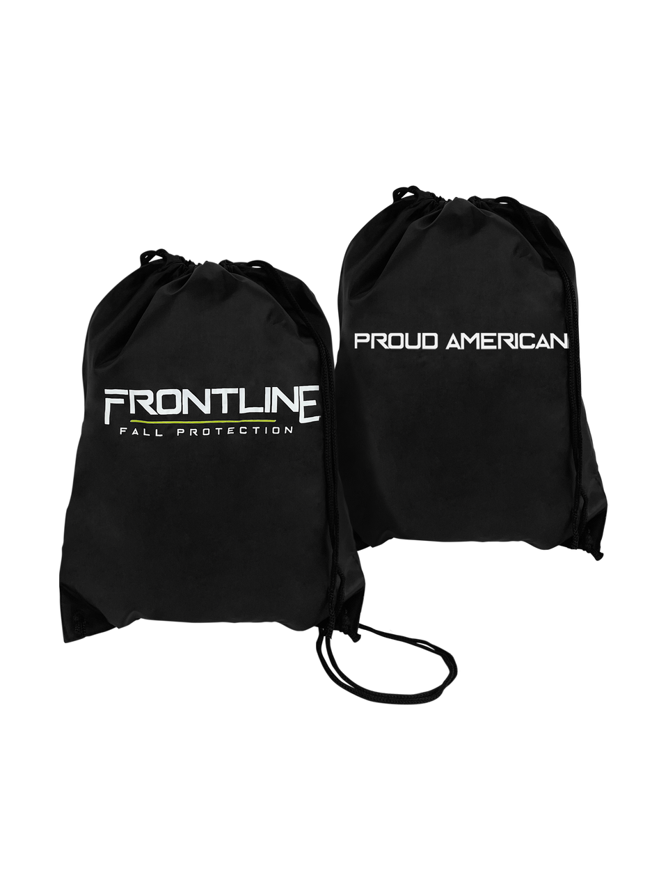 Frontline HKBAG-AM American Style Polyester Adjustable Drawstring Bag
