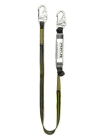 Frontline LIS61SDL Oil and Gas 6' Single Leg Lanyard with Snap Hooks