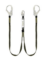Frontline LIS62RDL Oil and Gas 6' Double Leg Lanyard with Rebar Hooks