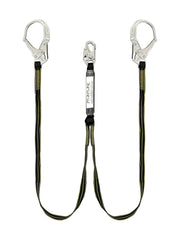Frontline LIS62RDL Oil and Gas 6' Double Leg Lanyard with Rebar Hooks
