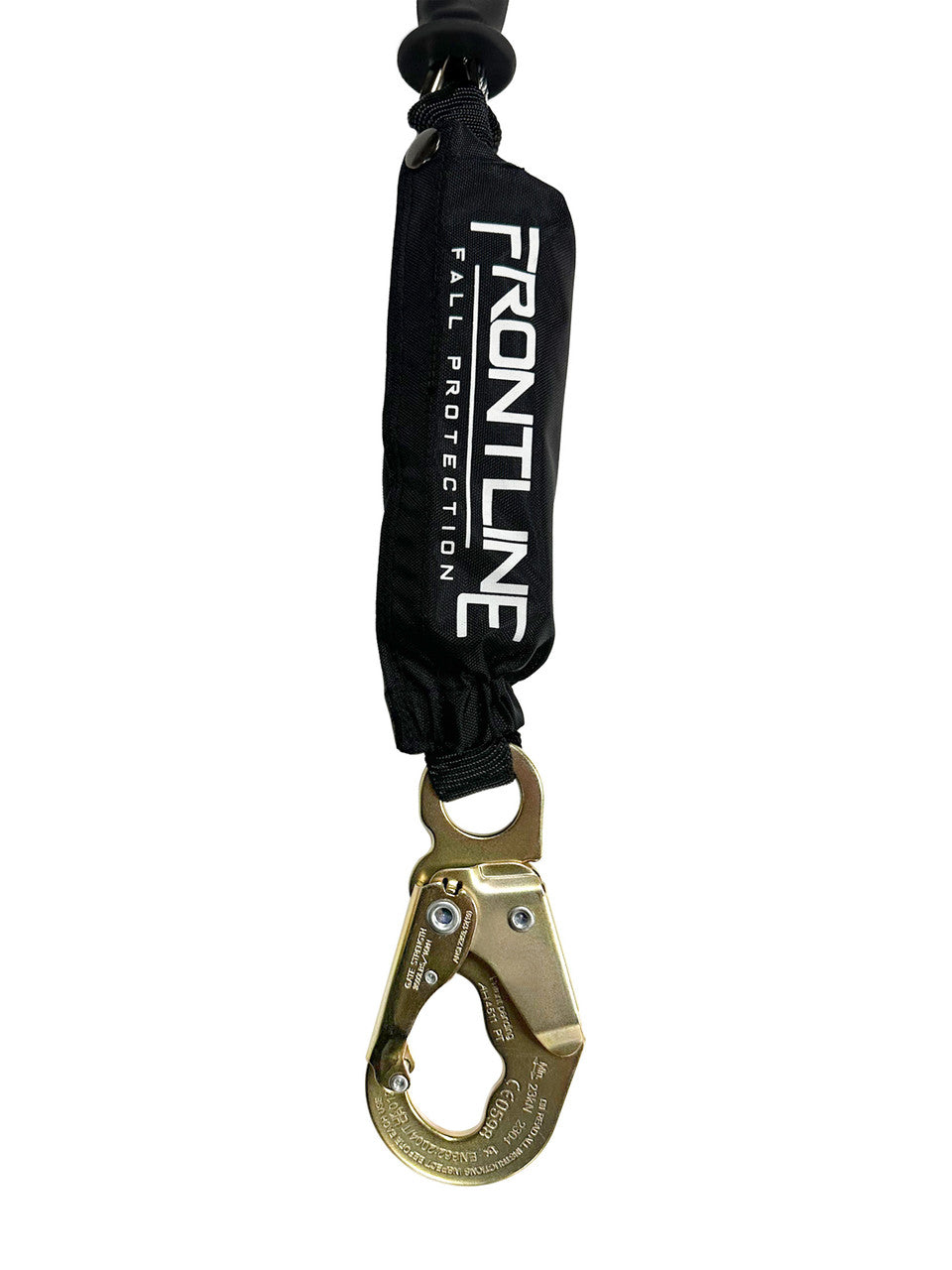 Frontline Fall Protection Rpg50 Frontline RPG10 Cable Single Leg SRL with Steel Snap Hook End (10 ft ...