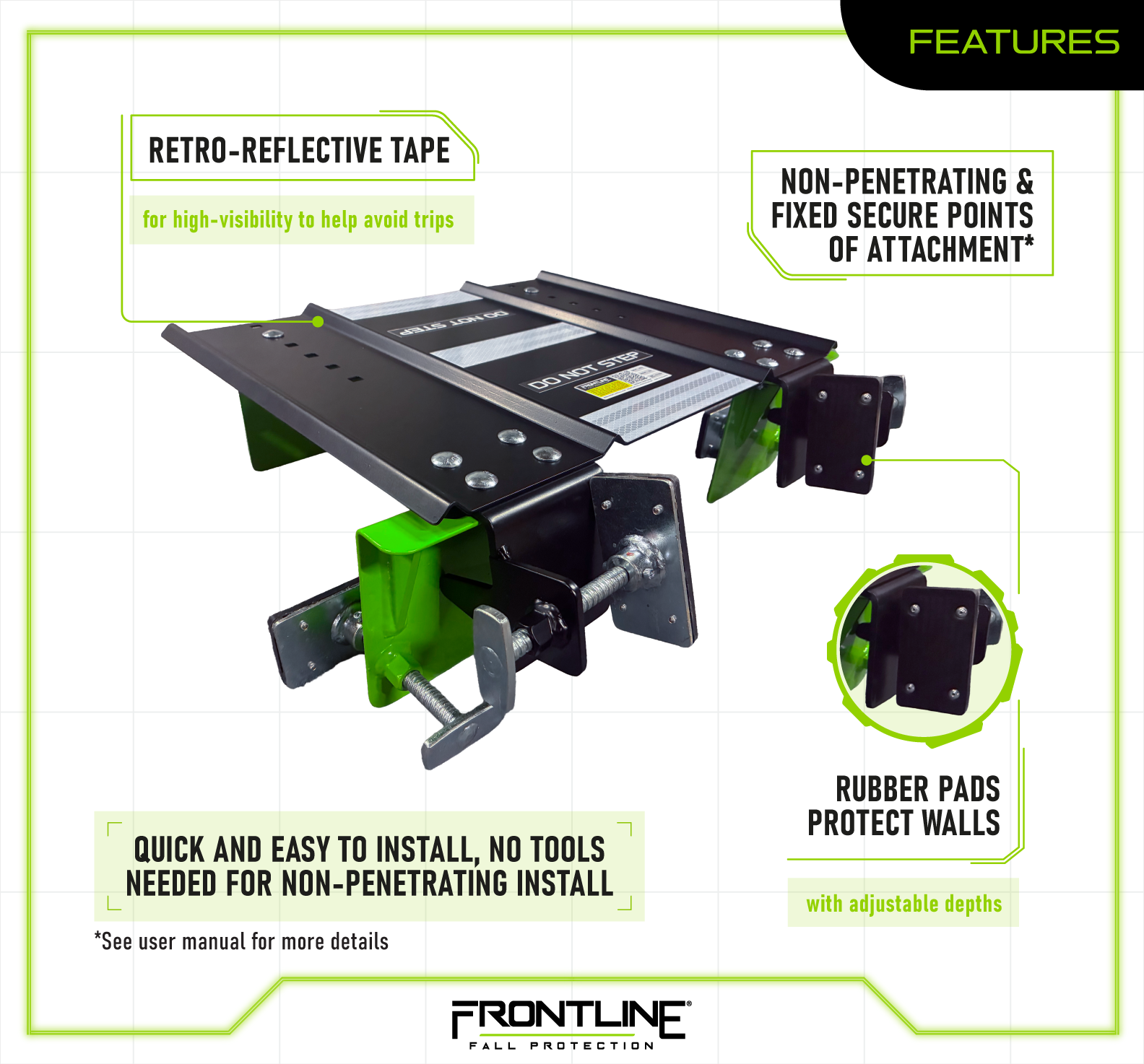 Frontline LAC12 Ladder Safety Dock