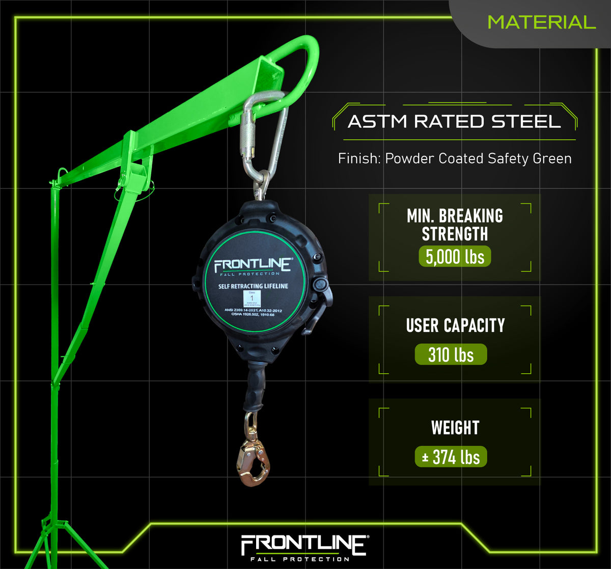 Frontline OTP21 Overhead Tripod Anchor