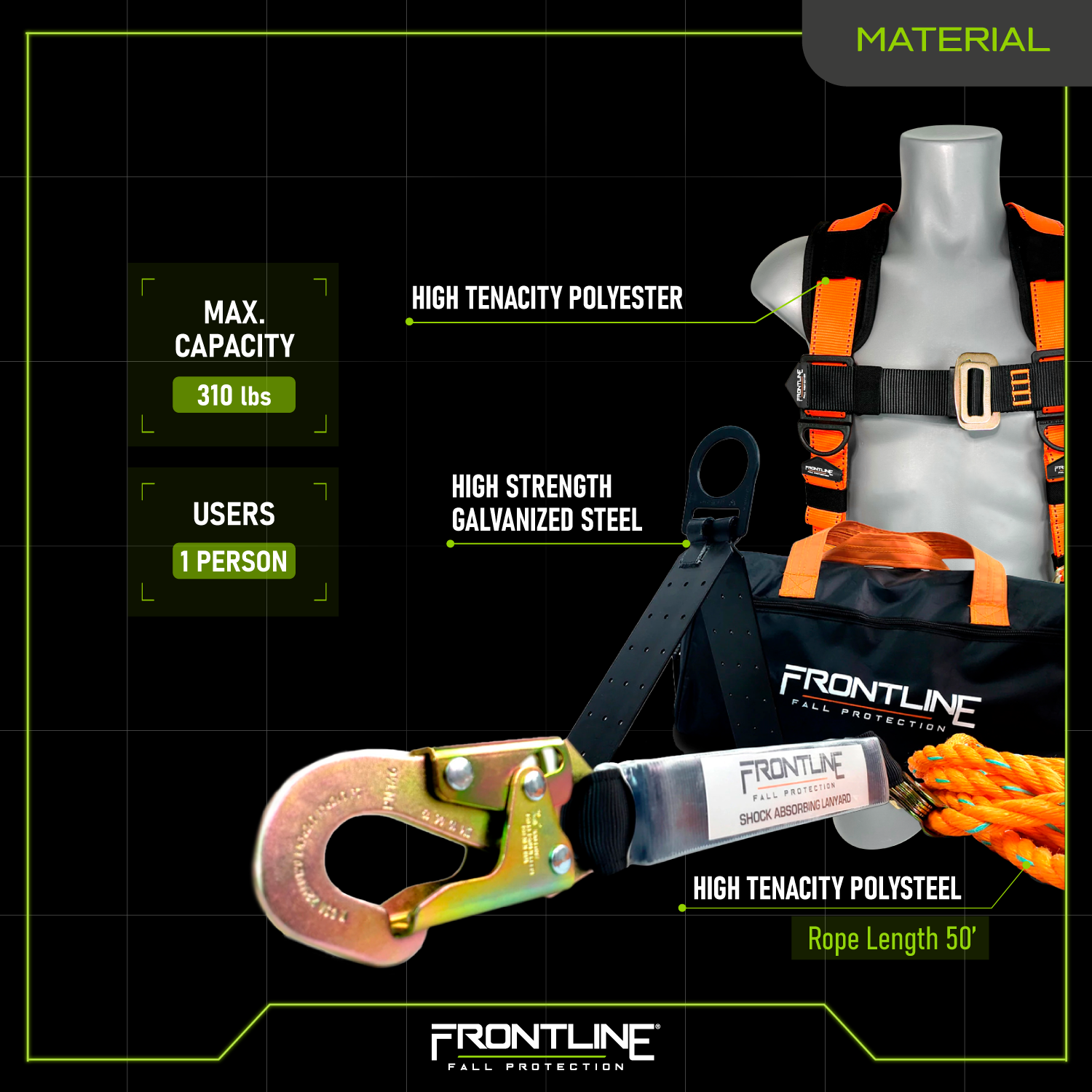 Frontline RK050V50 Combat™ Plus Complete Roofers Kit