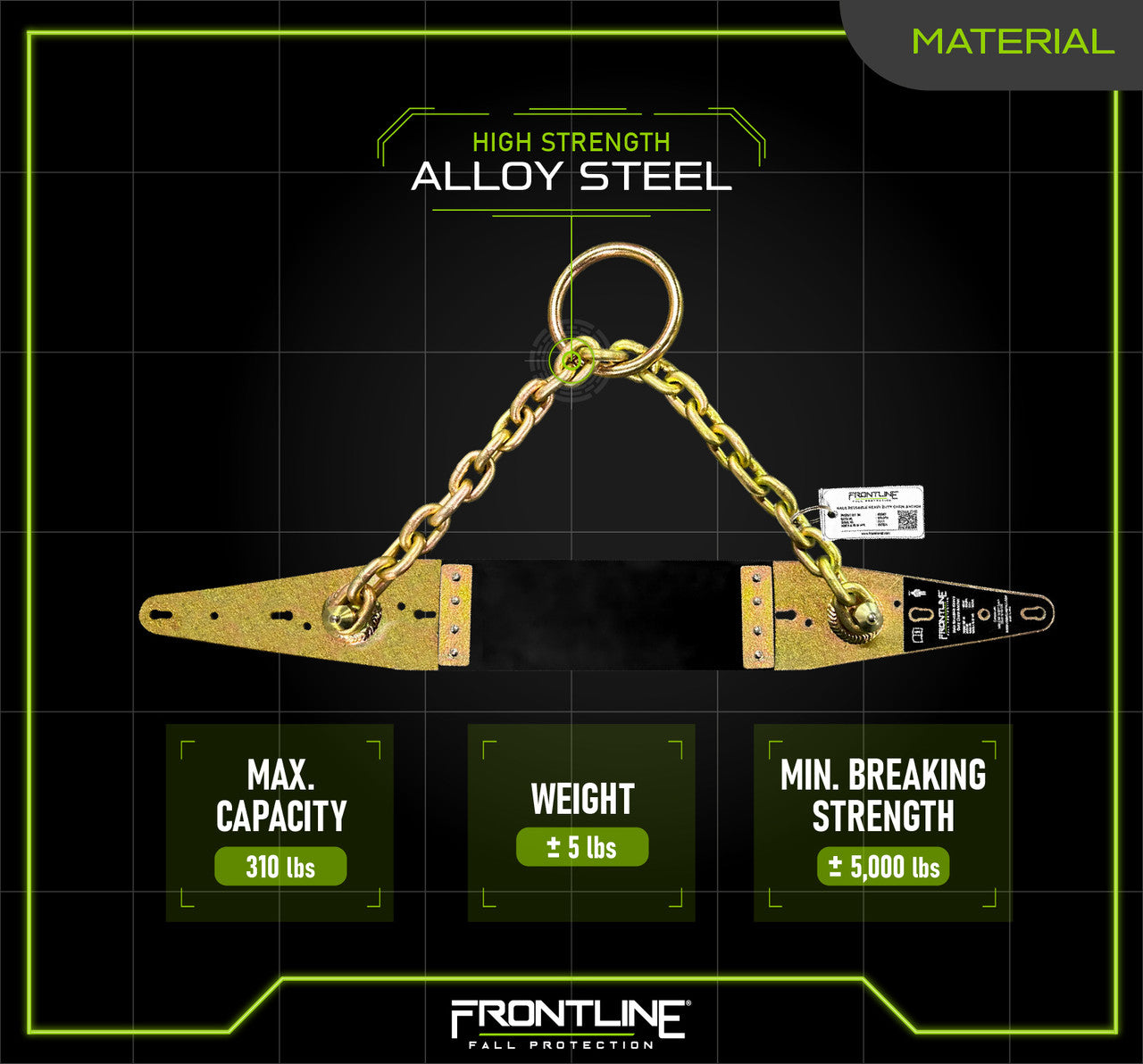 Frontline ROCH01 Halo Reusable Heavy Duty Chain Anchor