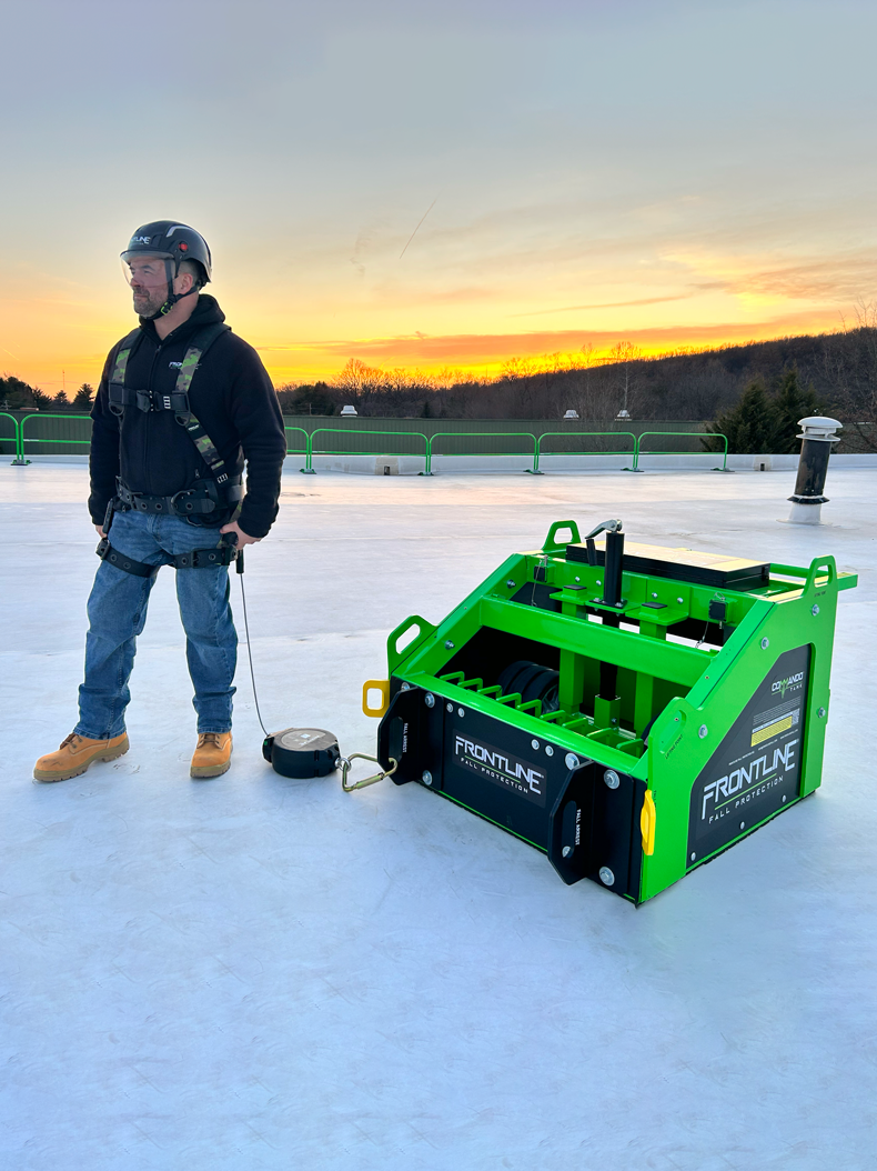 Frontline CMT04 Commando Tank Non-Penetrating Fall Protection Cart