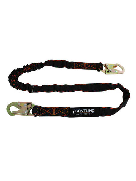 Frontline LIS61S Combat™ 6' Single Leg Snaphook Lanyard with Internal Shock Absorber