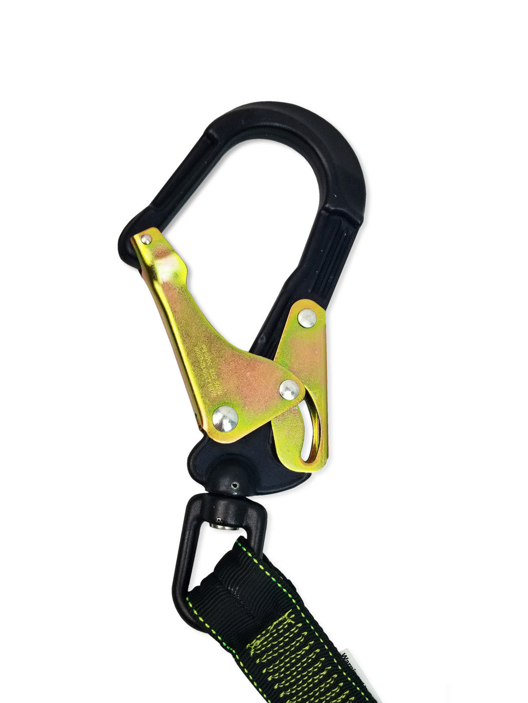 Frontline LIS62RA Elite Lite™ Elastic Twin Leg 6' Aluminum Rebar Hook Lanyard