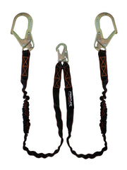 Frontline LIS62R Combat™ Twin Leg 6' Rebar Hook Lanyard with Internal Shock Absorber