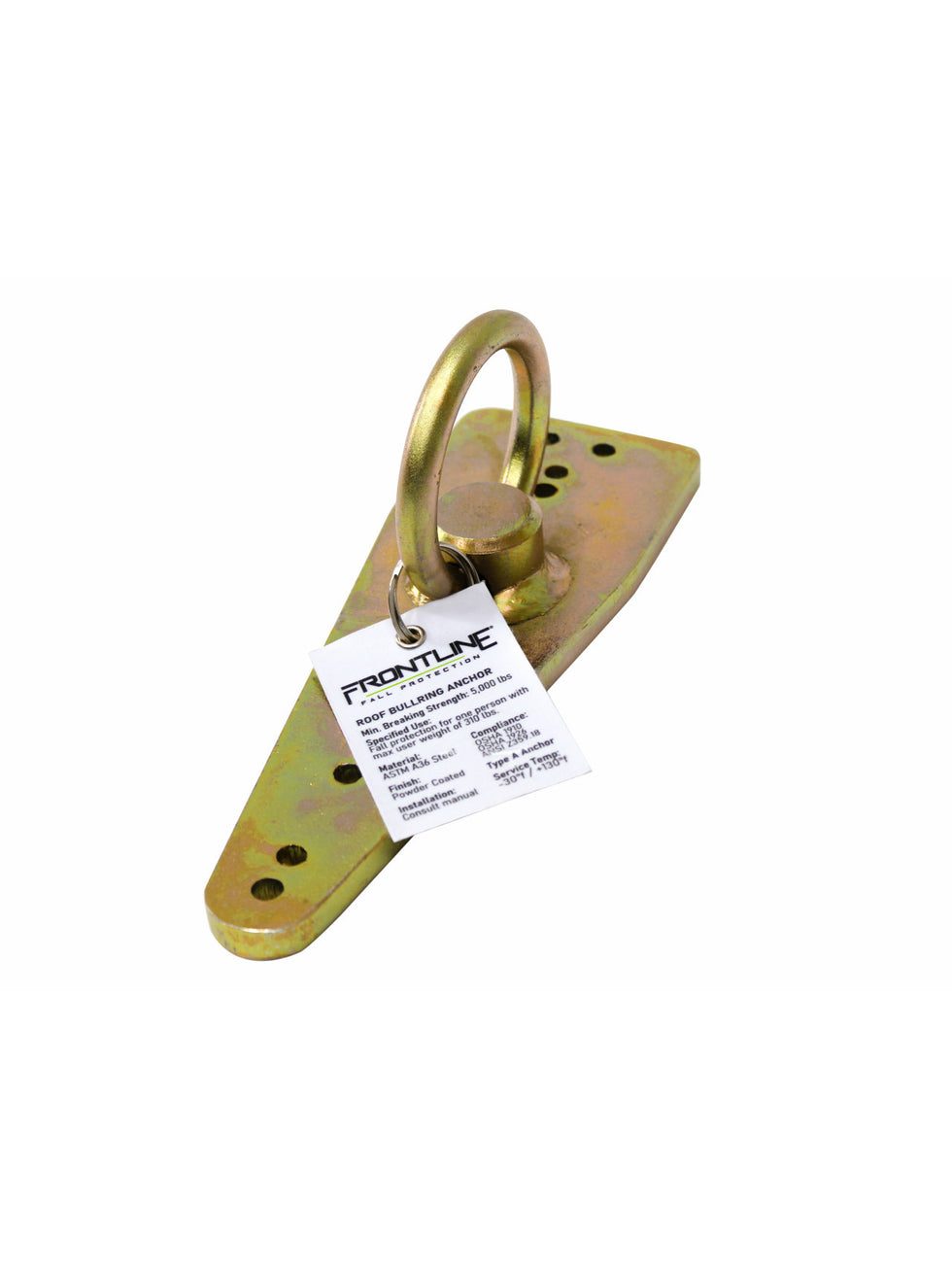 Frontline ROB01 Bull Ring Reusable Roof Anchor – Frontline Fall Protection