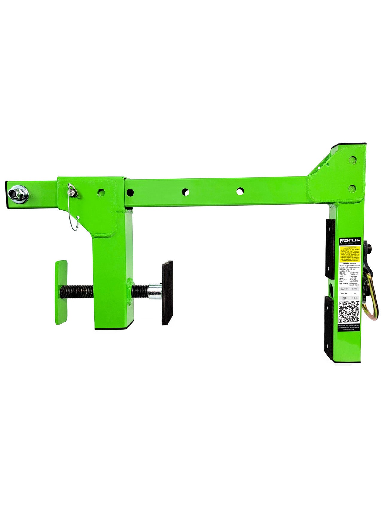 Frontline ROP16 Parapet Adjustable Non-Penetrating Anchor