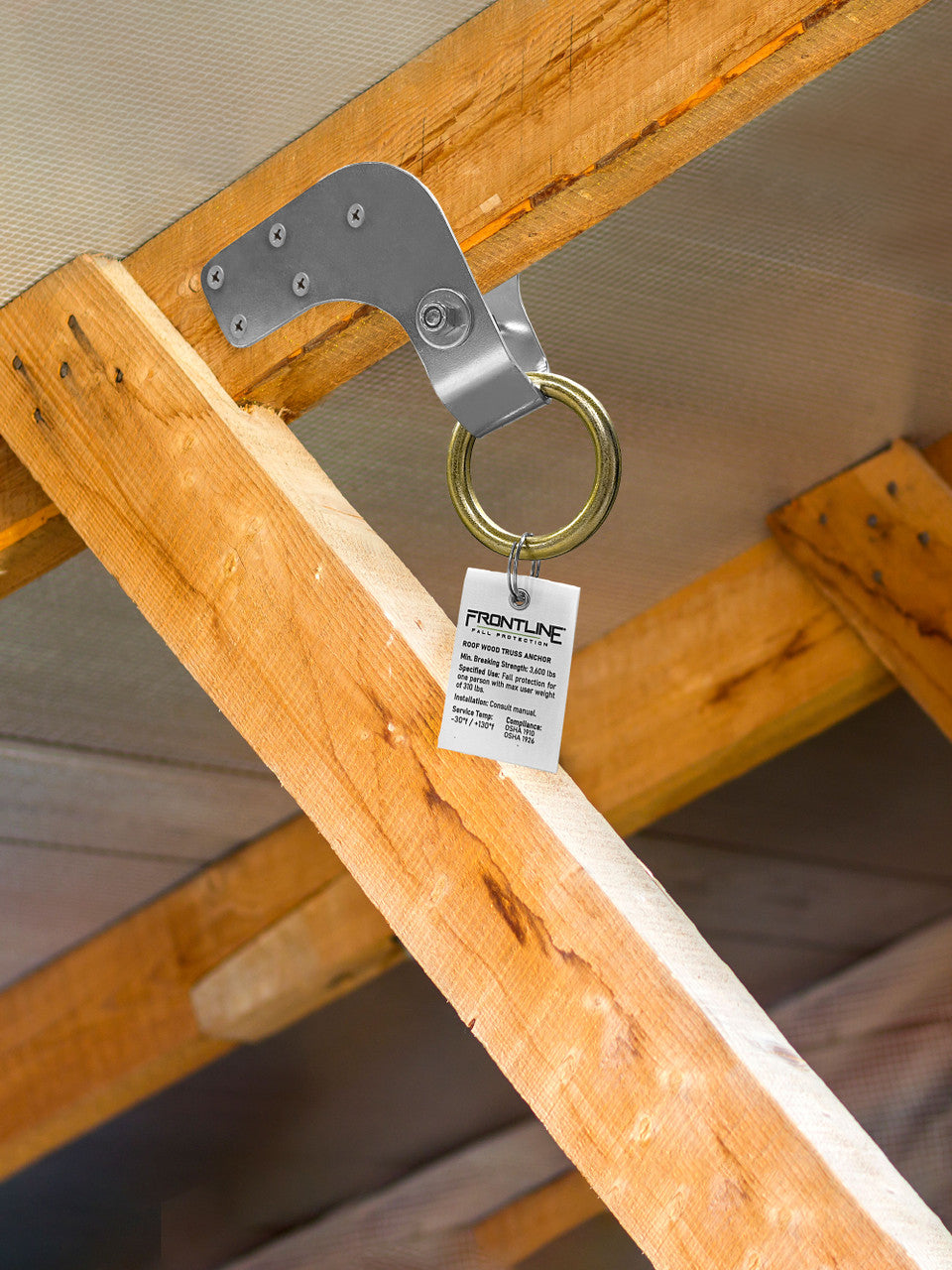 Rowt Frontline ROWT18 Roof Wood Truss Anchor – Frontline Fall Protection