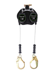 Frontline RPG082RLE Leading Edge Cable Twin Leg 8' SRL with Steel Rebar Hook Ends