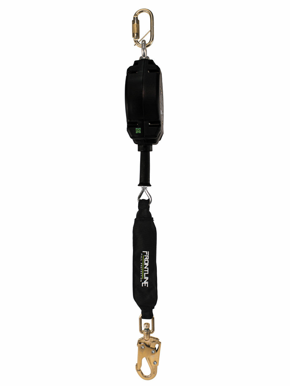 Frontline Fall Protection Rpg50 Frontline RPGLE Leading Edge Cable Single Leg SRL with Steel Snap Hook ...