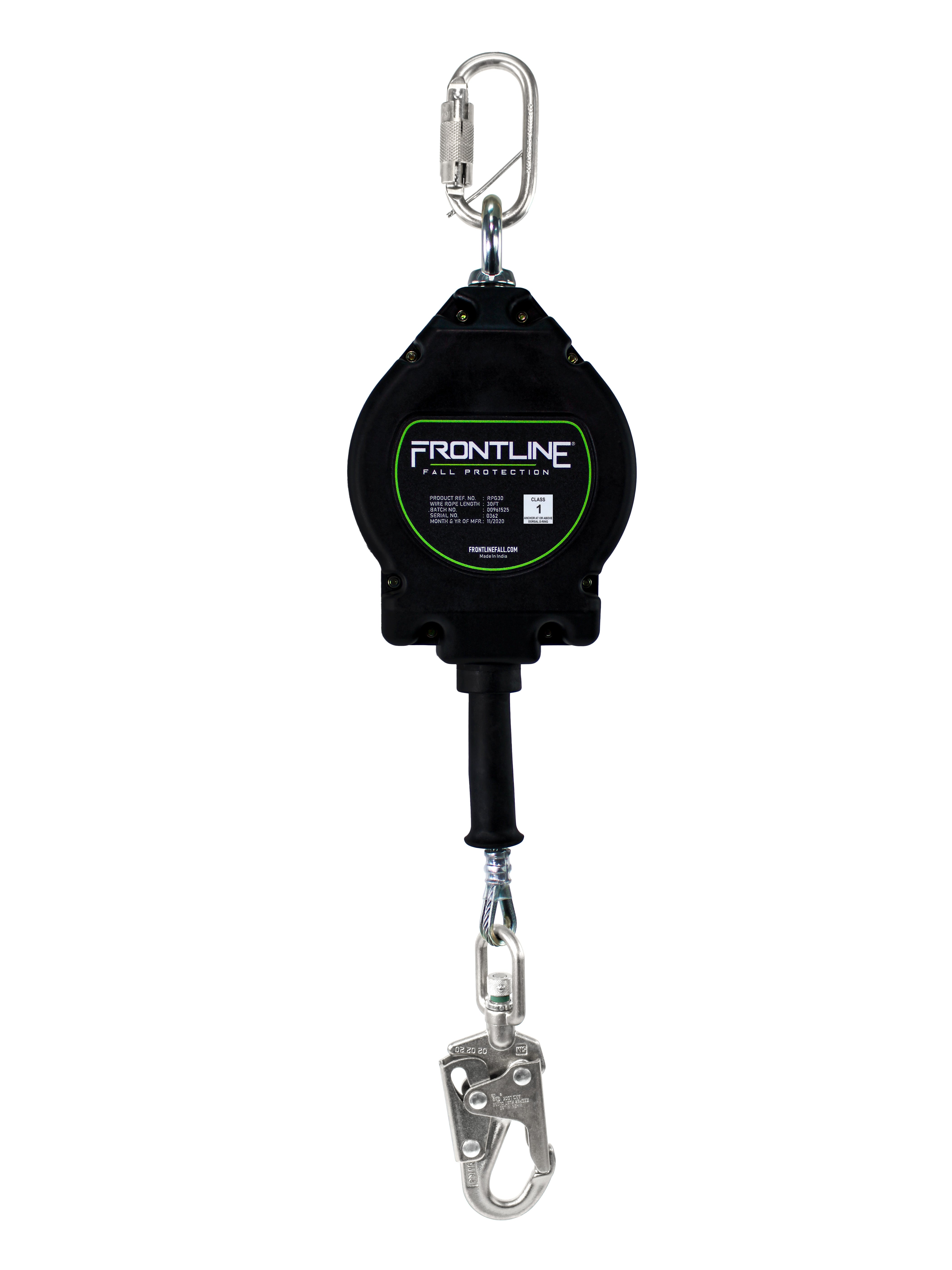 Frontline RPG Cable Single Leg SRL with Steel Snap Hook End