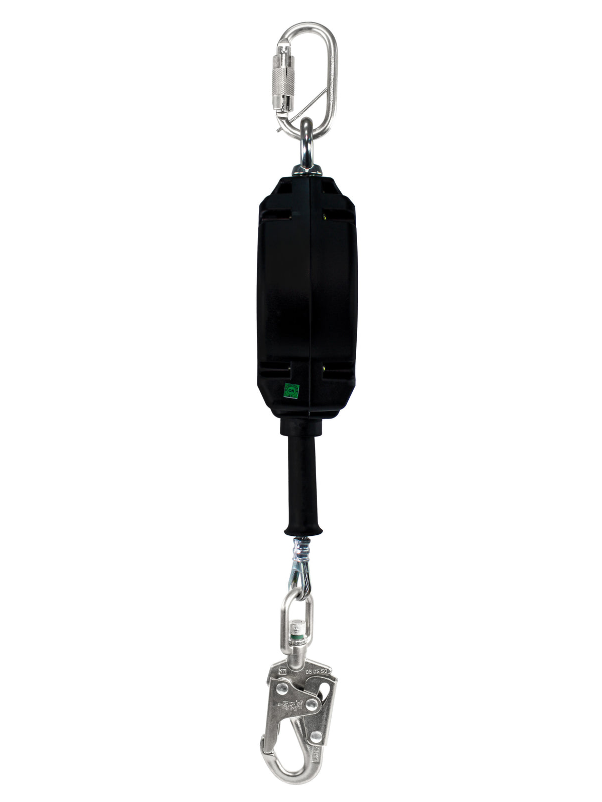 Frontline Fall Protection Rpg50 Frontline RPG Cable Single Leg SRL with Steel Snap Hook End – Frontline ...