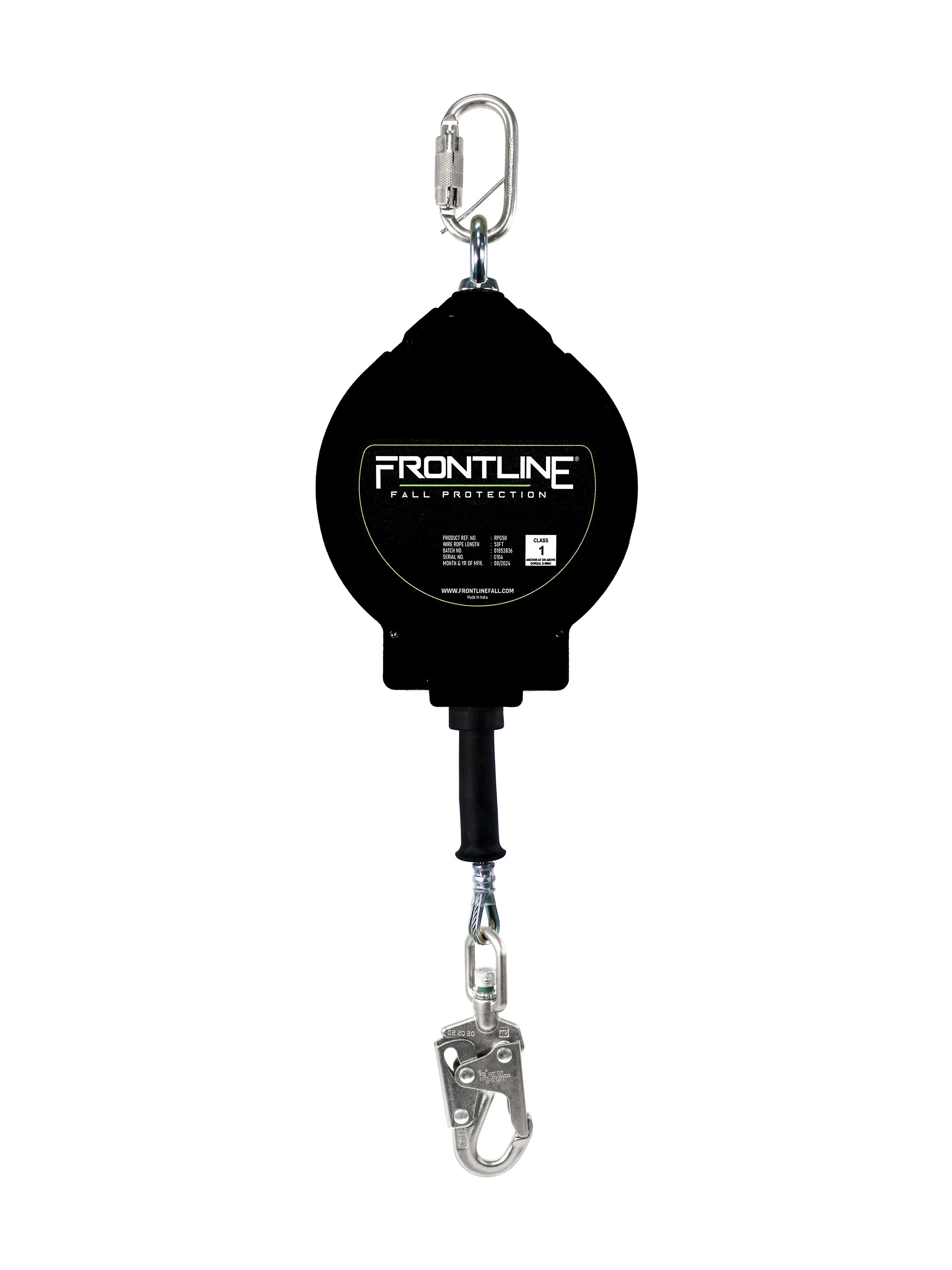 Frontline RPG Cable Single Leg SRL with Steel Snap Hook End