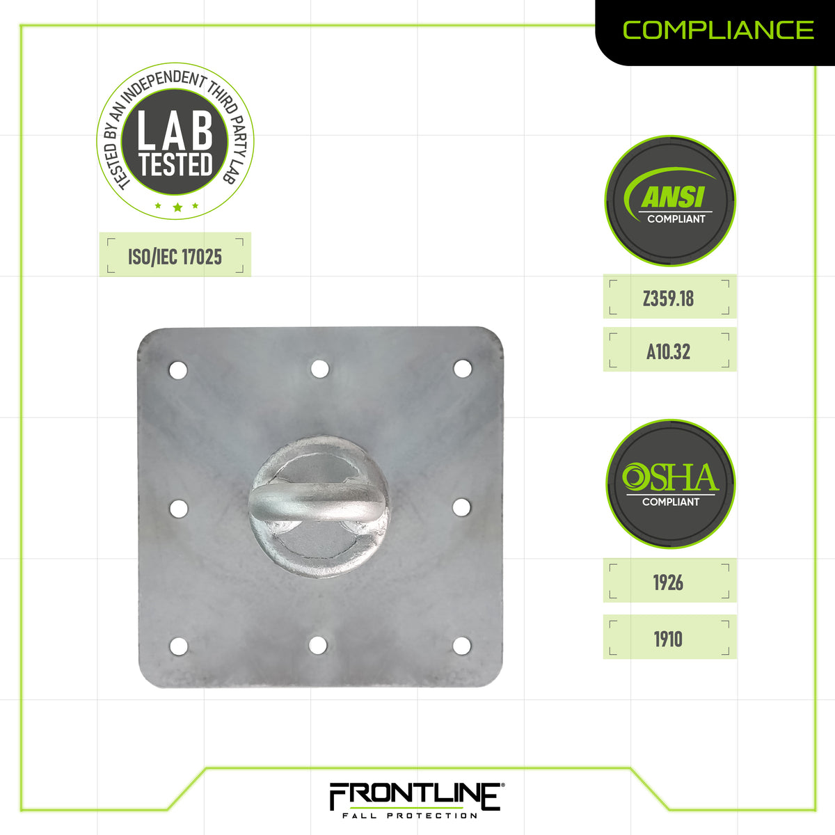 Frontline RC Concrete Roof Anchor