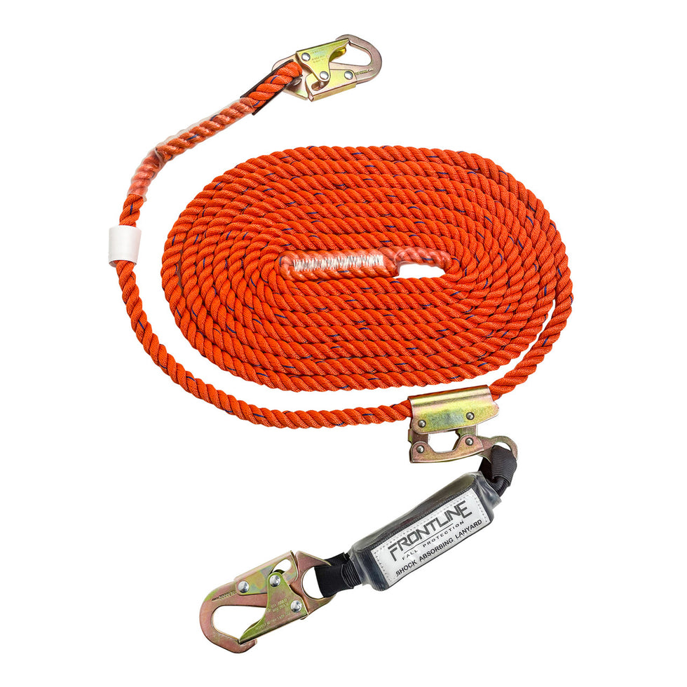 Frontline VLPR3L Premium Vertical Lifeline with Self-Tracking Manual R ...