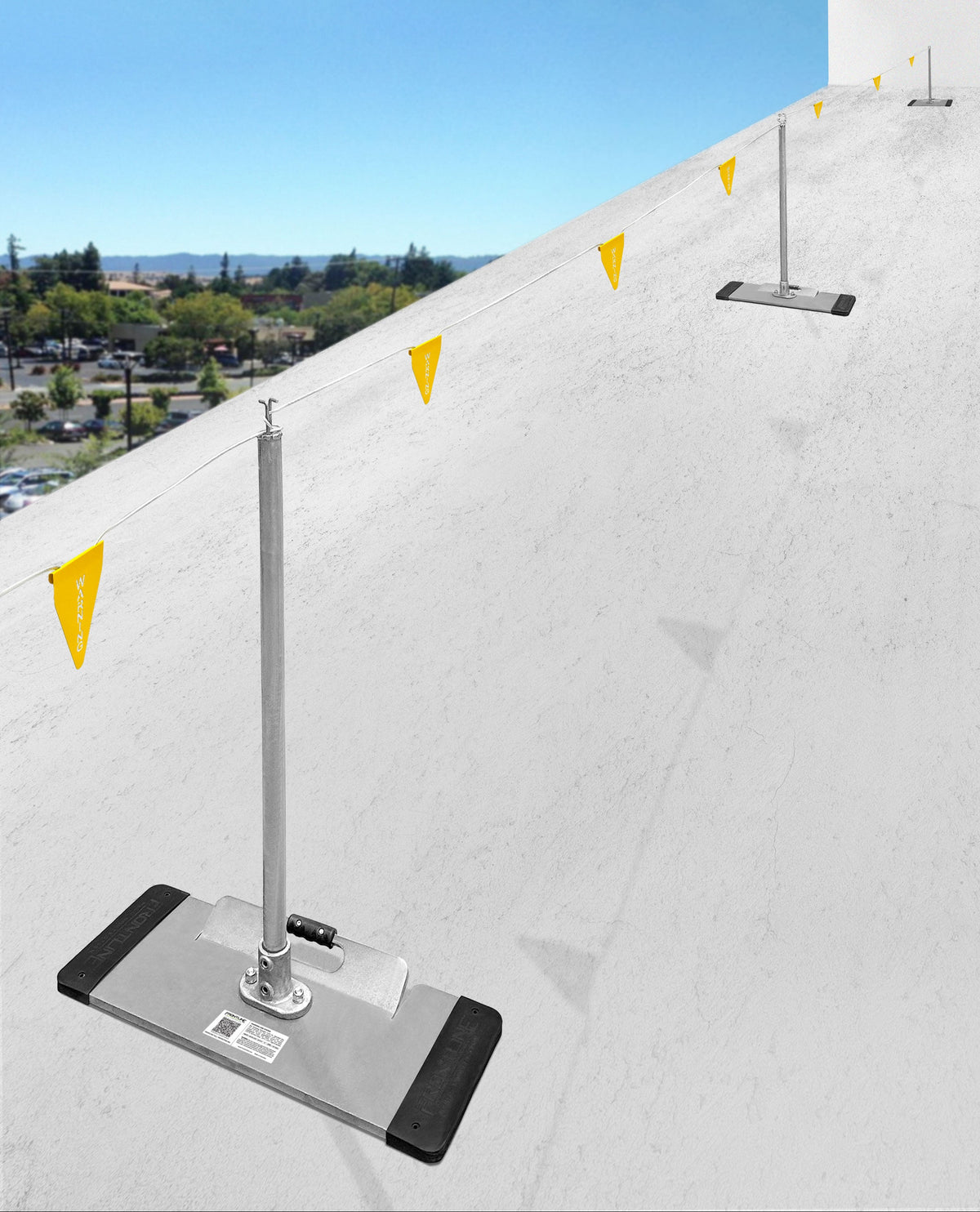 Base Fall Frontline WLS16 Warning Line System with Base and Handle – Frontline ...